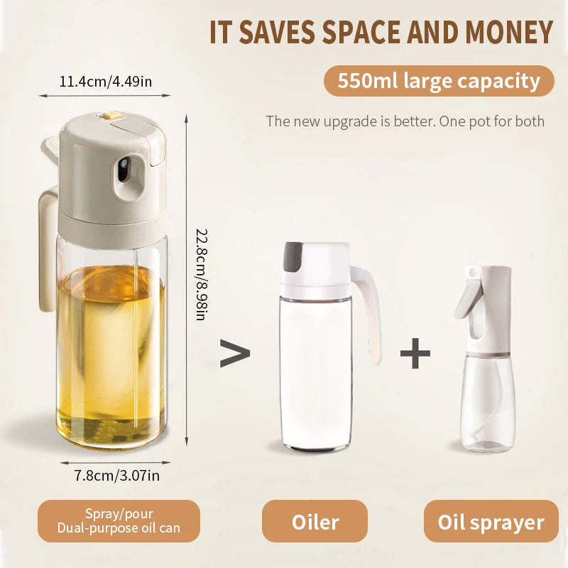 2-i-1 Oljespruta & Dispenser Reviderad.