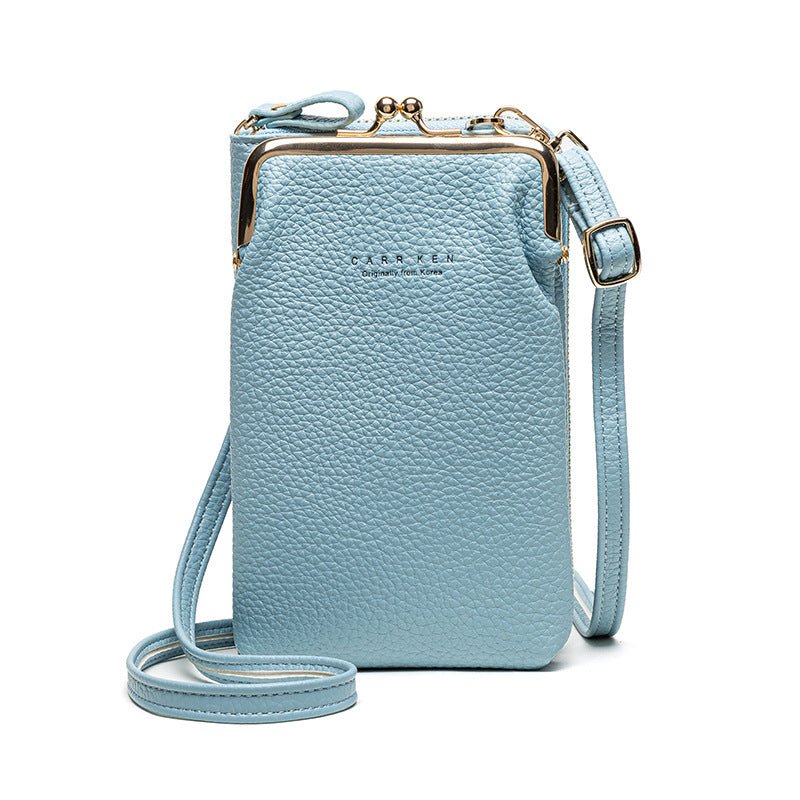 Women's Vertical Shoulder Phone Bag